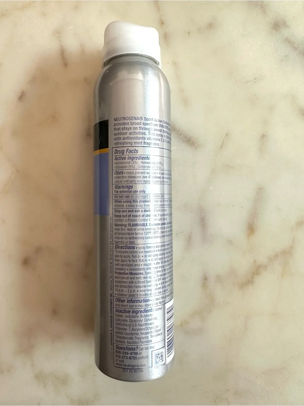 Neutrogena Sport Active Defense Sunscreen SPF 70